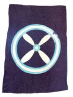 WW2 Canadian RCAF Silk Banner Apprentice Insignia 60 x 42 Inch