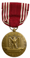 WW2 US Good Conduct Medal & Ribbon Named John C. Clark WW2 US Good Conduct Medal & Ribbon Named John C. Clark