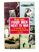 WW2 British US Italian German Four Men Went To War Soft Cover Reference Book WW2 British US Italian German Four Men Went To War Soft Cover Reference Book