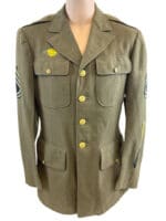 WW2 US USAAF 3rd Air Forces Four Pocket Tunic with Laundry Number 38L WW2 US USAAF 3rd Air Forces Four Pocket Tunic with Laundry Number 38L