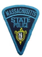 US Massachusetts State Police Shirt Patch 1