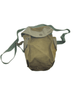 WW2 British Lightweight Respirator Bag 1943 & Home Front Respirator No4 MkIII