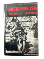 WW2 British French German Boulonge 1944 Hard Cover Reference Book FRENCH TEXT