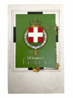WW1 Italian Kingdom Of Italy Patriotic Postcard