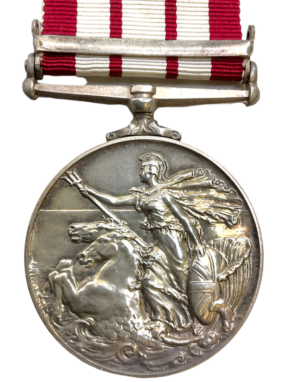 British Royal Navy RN General Service Medal & Near East Bar L Stwd Hayden British Royal Navy RN General Service Medal & Near East Bar L Stwd Hayden