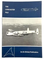 WW2 British RAF Lancaster File Aircraft Soft Cover Reference Book