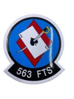US USAF 563rd Fighter Training Squadron Sticker US USAF 563rd Fighter Training Squadron Sticker