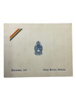 Royal Canadian Electrical Mechanical Engineers Camp Borden 1947 Christmas Card Royal Canadian Electrical Mechanical Engineers Camp Borden 1947 Christmas Card