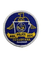 US Texarkana Arkansas Police Patch