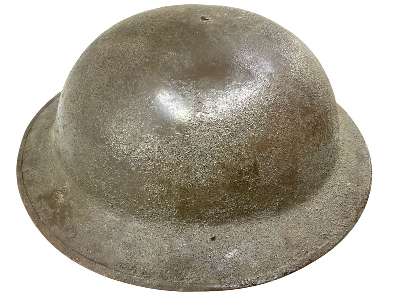 WW1 US AEF Civil Defence Patch Painted Brodie Camouflage Helmet WW1 US AEF Civil Defence Patch Painted Brodie Camouflage Helmet