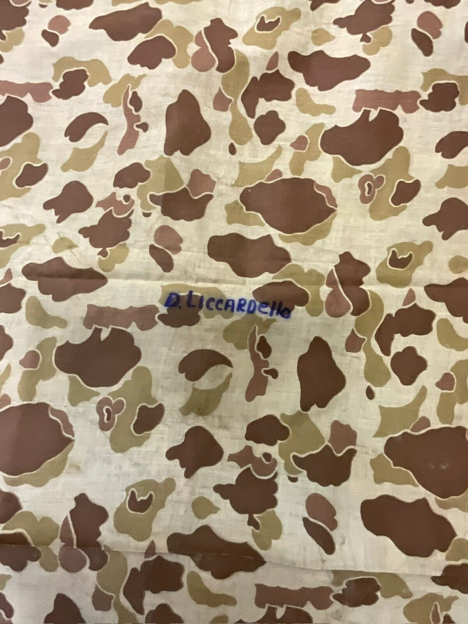 WW2 US USMC Marine Corps Reversible Camouflage Rain Poncho Named Minty WW2 US USMC Marine Corps Reversible Camouflage Rain Poncho Named Minty