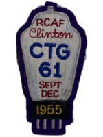 Canadian RCAF Station Clinton CTG 61 Sept to Dec 1955 Crest Patch