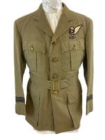 WW2 Canadian RCAF Navigator Officers Named TW Tropical Worsted 4 Pocket Jacket WW2 Canadian RCAF Navigator Officers Named TW Tropical Worsted 4 Pocket Jacket