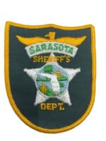 US Sarasota Florida Sheriffs Department Police Patch