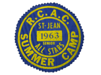 Canadian RCAC Army Cadets Summer Camp St Jean 63 Patch