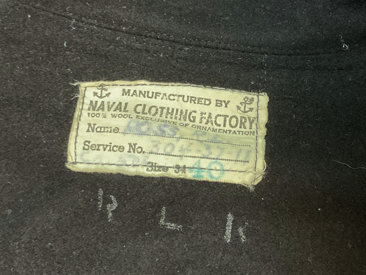 US USN Navy Medical Department Patch Blue Wool Jumper Size 40 US USN Navy Medical Department Patch Blue Wool Jumper Size 40