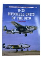 WW2 US USAAF B-25 Mitchell Units of the MTO Osprey SC Reference Book
