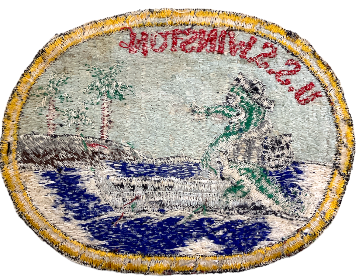 WW2 US USN Navy USS Winston Submarine Jacket Suit Patch WW2 US USN Navy USS Winston Submarine Jacket Suit Patch