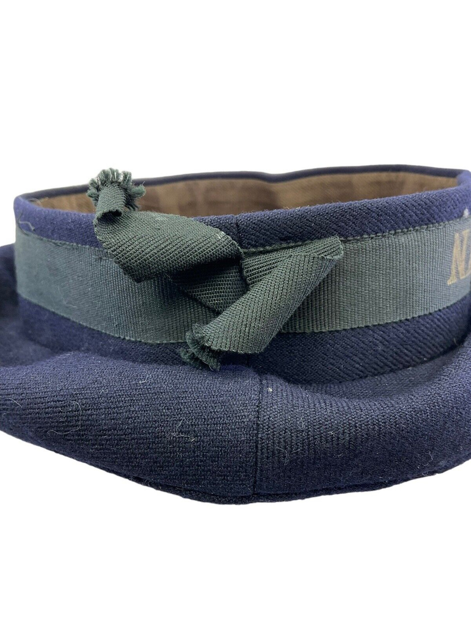 WW1 British Royal Navy HMS Renown Ratings Blue Wool Cap WW1 British Royal Navy HMS Renown Ratings Blue Wool Cap