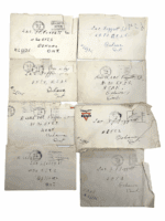 WW2 Canadian EFTS RCAF Collection Of 8 Letters