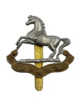 WW2 British Kings Regiment Cap Badge WW2 British Kings Regiment Cap Badge