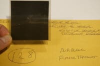 WW2 British Airborne Para Flamethrower Original Negative #128