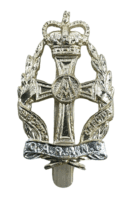 British Queen Alexandra's Royal Army Nursing Corps QARANC Staybright Cap Badge