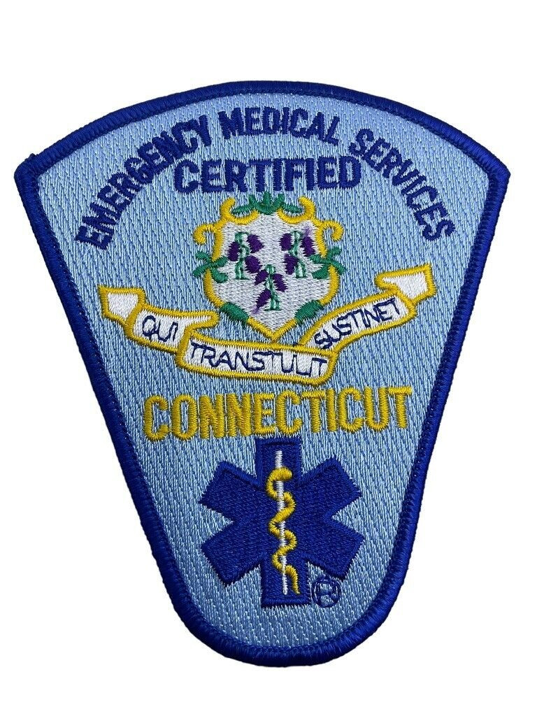 US Emergency Medical Services EMS Connecticut Department Patch US Emergency Medical Services EMS Connecticut Department Patch