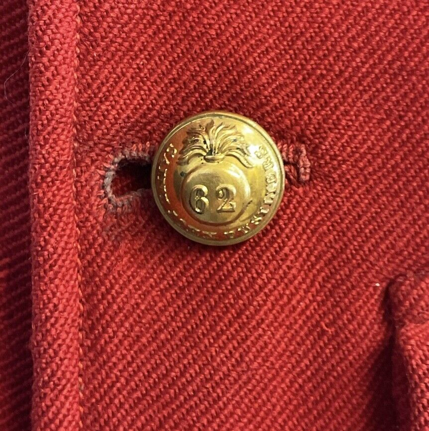 Pre WW2 Canadian 26th St John New Brunswick Fusiliers Officers Frock Coat Jacket Pre WW2 Canadian 26th St John New Brunswick Fusiliers Officers Frock Coat Jacket