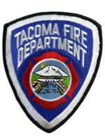 US Tacoma Washington Fire Department Patch US Tacoma Washington Fire Department Patch