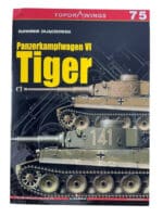 WW2 German Panzerkampfwagen 6 Tiger Tank Topdrawings 75 SC Reference Book