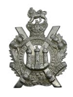 Victorian British Kings Own Scottish Borderers Cap Badge Victorian British Kings Own Scottish Borderers Cap Badge