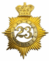 Victorian Canadian Militia 23rd Essex Battalion 1861-69 Officers Shako Plate