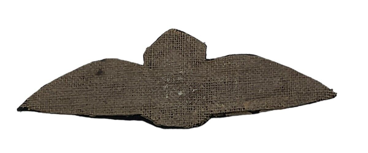 WW2 Royal New Zealand Air Force RNZAF Padded Canadian Made Pilots Wing WW2 Royal New Zealand Air Force RNZAF Padded Canadian Made Pilots Wing