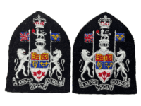 British Warrant Officer Sleeve Insignia Patch Pair
