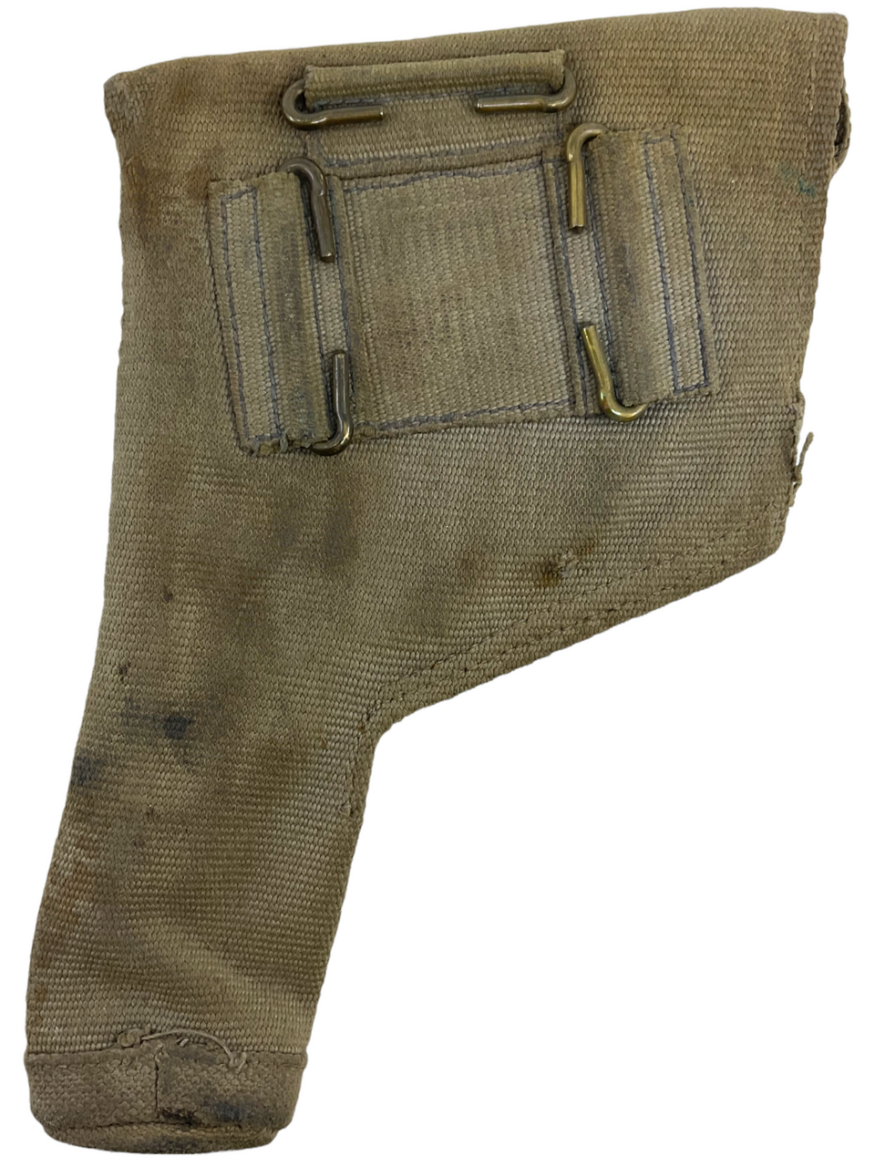 WW2 Canadian British RAF RCAF P37 Web Belt Holster Dated 1942 WW2 Canadian British RAF RCAF P37 Web Belt Holster Dated 1942