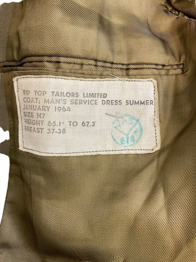 Canadian Forces Corporal Tropical Worsted Jacket NO BUTTONS Canadian Forces Corporal Tropical Worsted Jacket NO BUTTONS