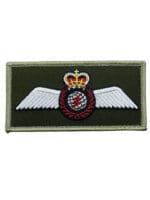 Canadian Forces RCAF Navigator Wings OD Green Crest Patch