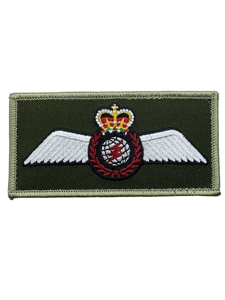 Canadian Forces RCAF Navigator Wings OD Green Crest Patch Canadian Forces RCAF Navigator Wings OD Green Crest Patch