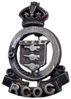 WW2 Royal Canadian Ordnance Corps RCOC Sterling Silver Sweetheart Badge Pin