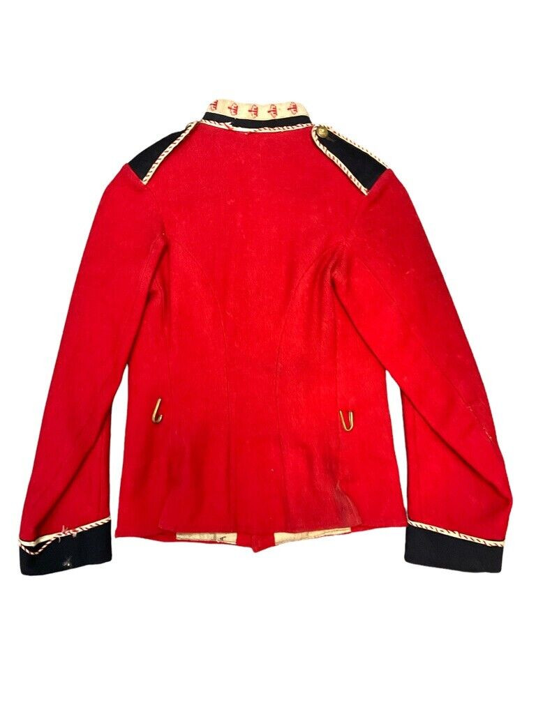 Canadian Militia 7 Button Bandsman Band Serge Frock Jacket Uniform Named Canadian Militia 7 Button Bandsman Band Serge Frock Jacket Uniform Named