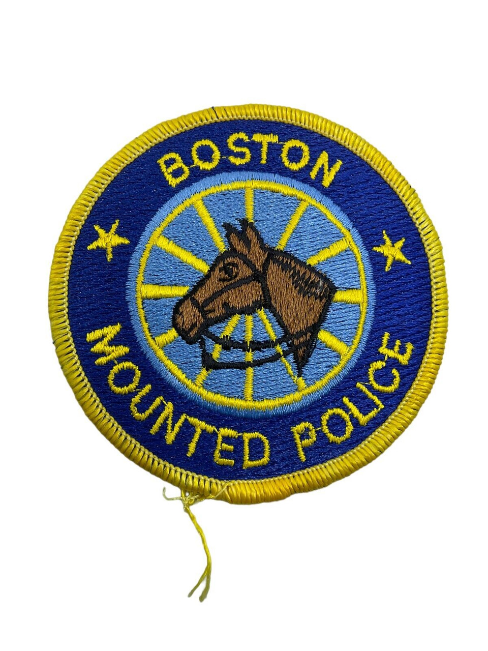 US Boston Massachusetts Mounted Police Patch 2 US Boston Massachusetts Mounted Police Patch 2
