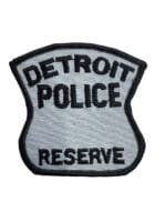 US Detroit Michigan Reserve Police Patch