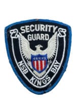 US Security Guard Naval Submarine Base Kings Bay Georgia Police Patch