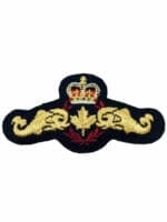 Canadian Forces Navy RCN Submarine Submariner Mylar Trade Badge Full Size