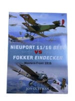 WW1 German Fokker Eindecker VS French Nieuport 11 Osprey SC Reference Book