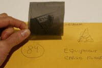 WW2 British Airborne Para Equipment Cargo Floor Original Negative #84