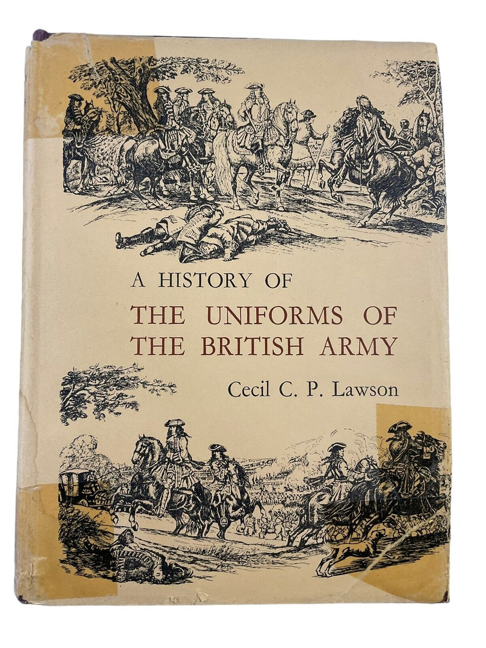 A History of The Uniforms of the British Army Vol 1 Hardcover Reference Book A History of The Uniforms of the British Army Vol 1 Hardcover Reference Book