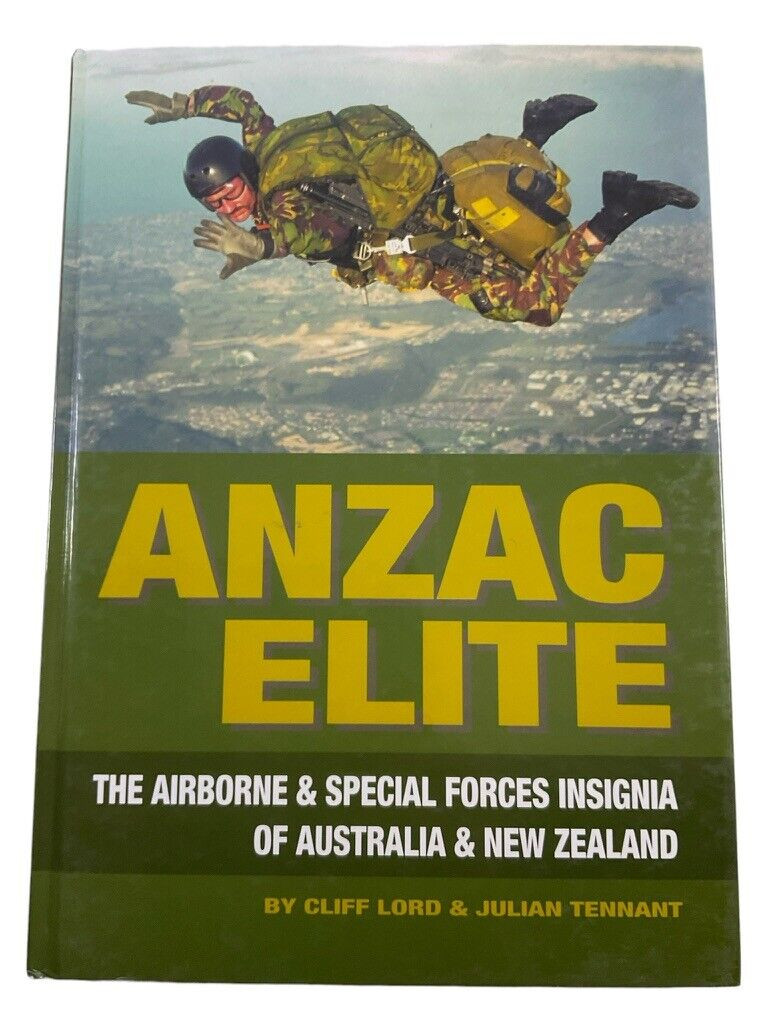 Australian New Zealand ANZAC Elite Airborne Jump Wings HC Reference Book Australian New Zealand ANZAC Elite Airborne Jump Wings HC Reference Book