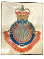 Canadian Forces Lincoln & Welland Regiment Framed Poster 26 x 21 Inches